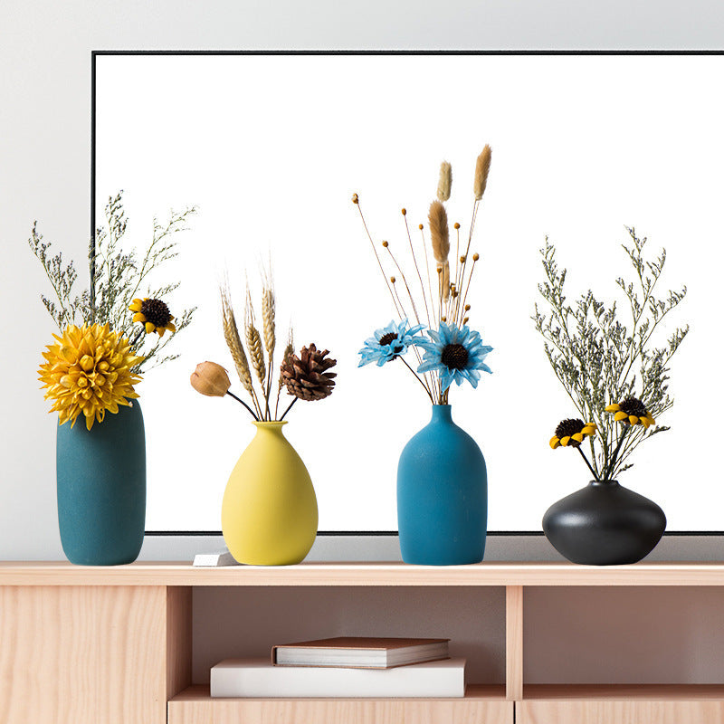 Elevate Your Living Room with Creative Ceramic Vases