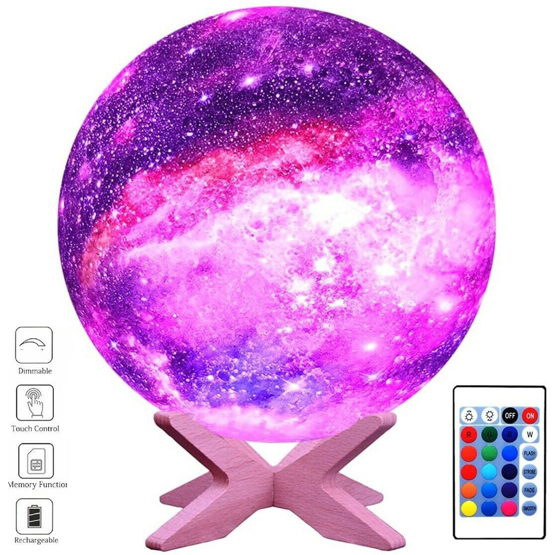 LunarGlow 3D Moon Lamp -