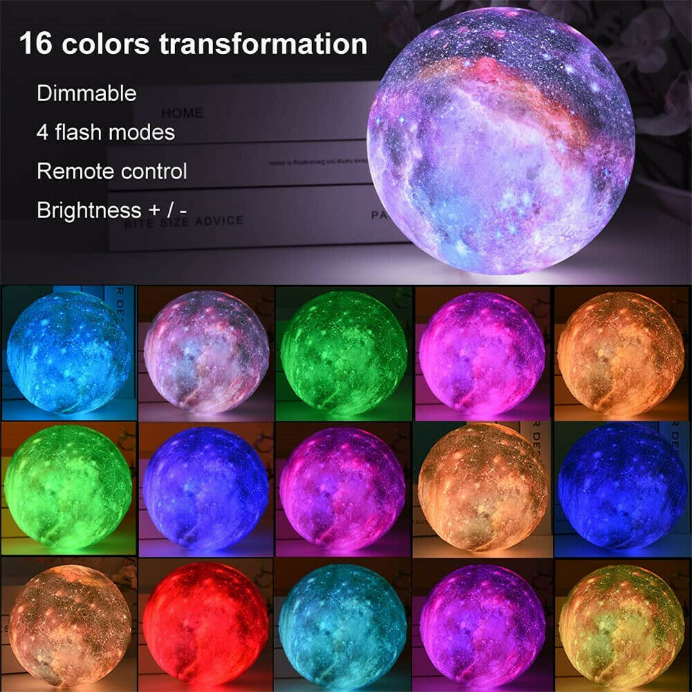 LunarGlow 3D Moon Lamp -