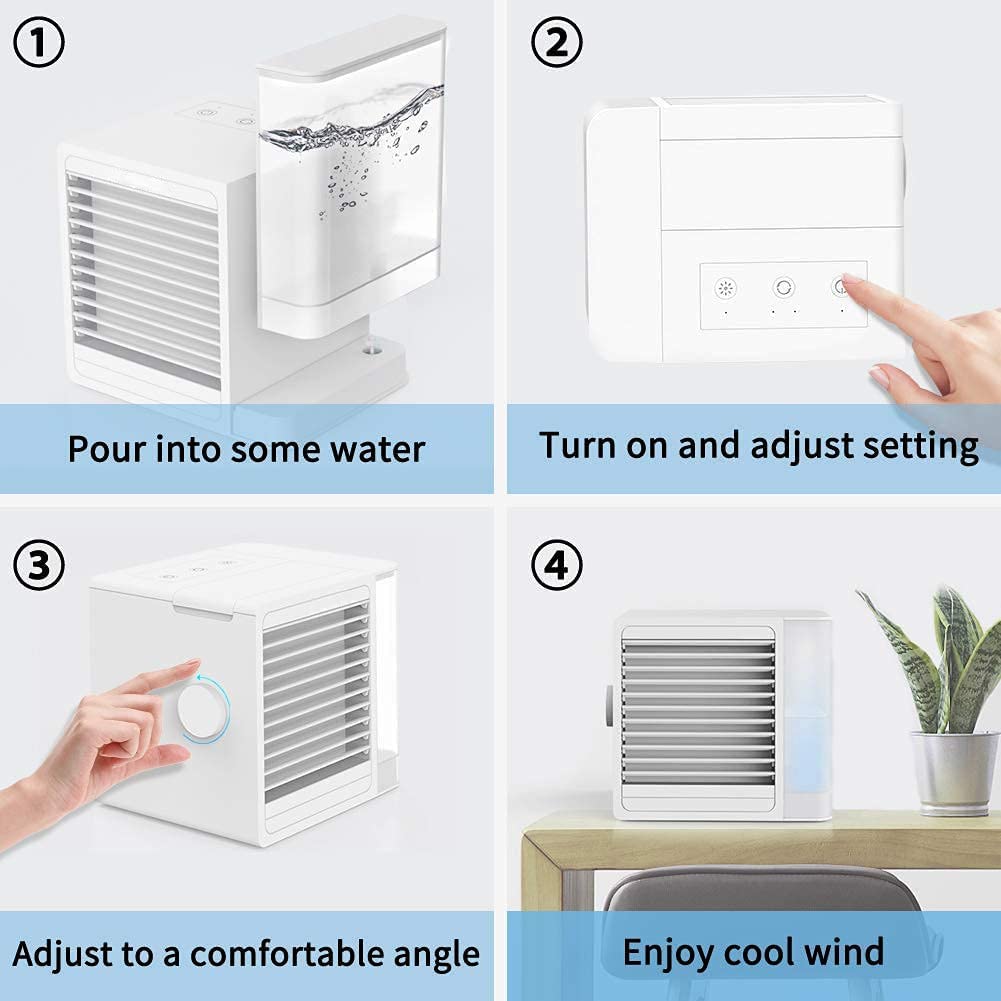 3-in-1 Portable Evaporative Air Conditioner