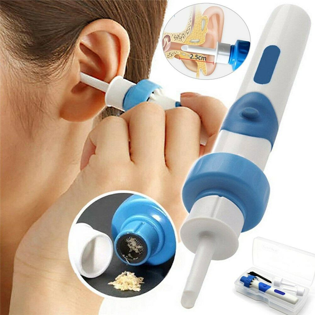 Safety Electric Cordless Vacuum Ear Cleaner Wax