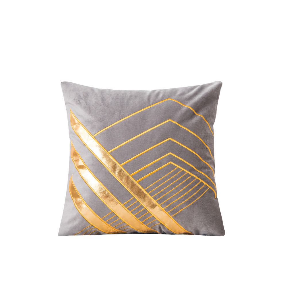 LuxeVelvet Office Sofa Pillow Cushion Cover